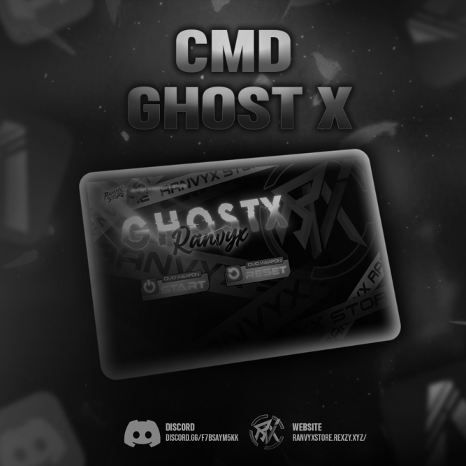 CMD GhostX ( ค่าดำ )